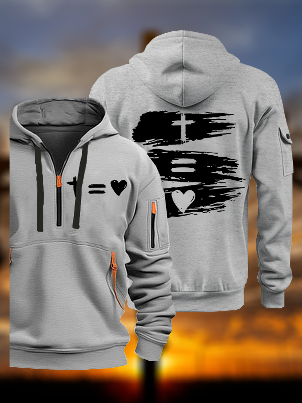 Jesus is Love Jesus God Christian Zipper Hoodies