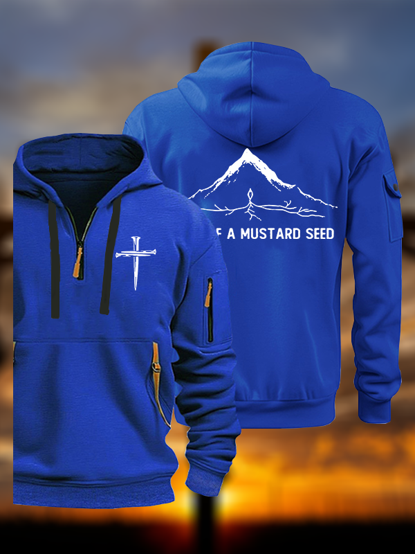 Faith Of A Mustard Seed Jesus God Christian Zipper Hoodies