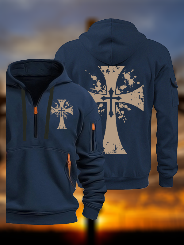 Cross Jesus God Christian Zipper Hoodies