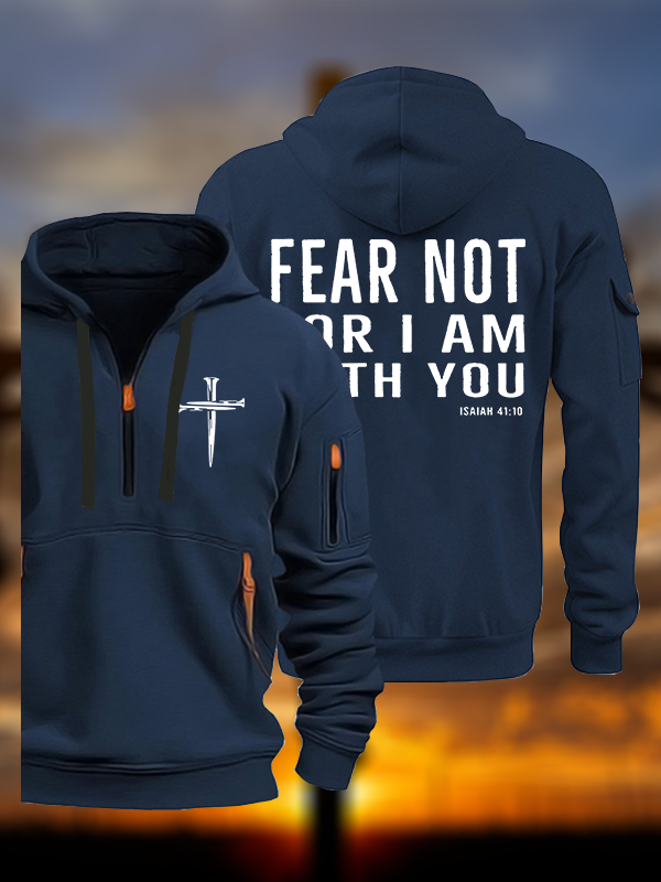 Fear Not  Jesus God Christian Zipper Hoodies