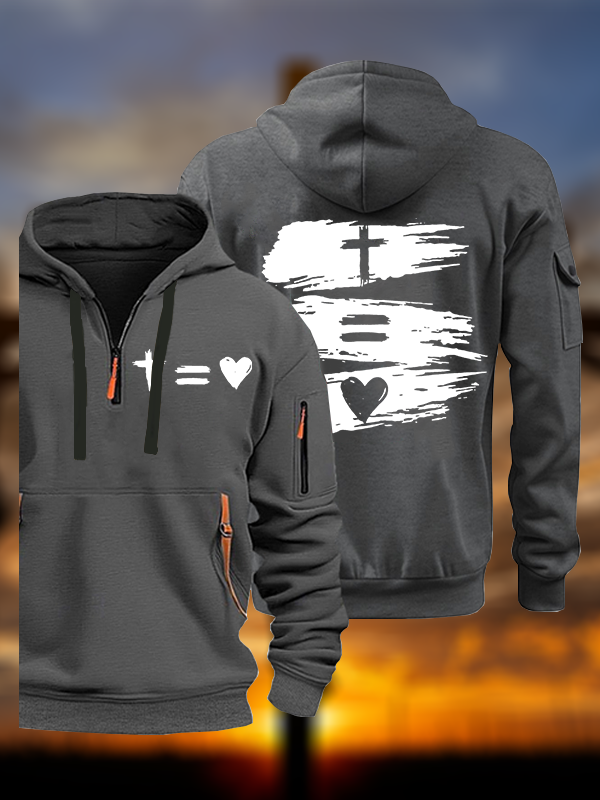 Jesus is Love Jesus God Christian Zipper Hoodies
