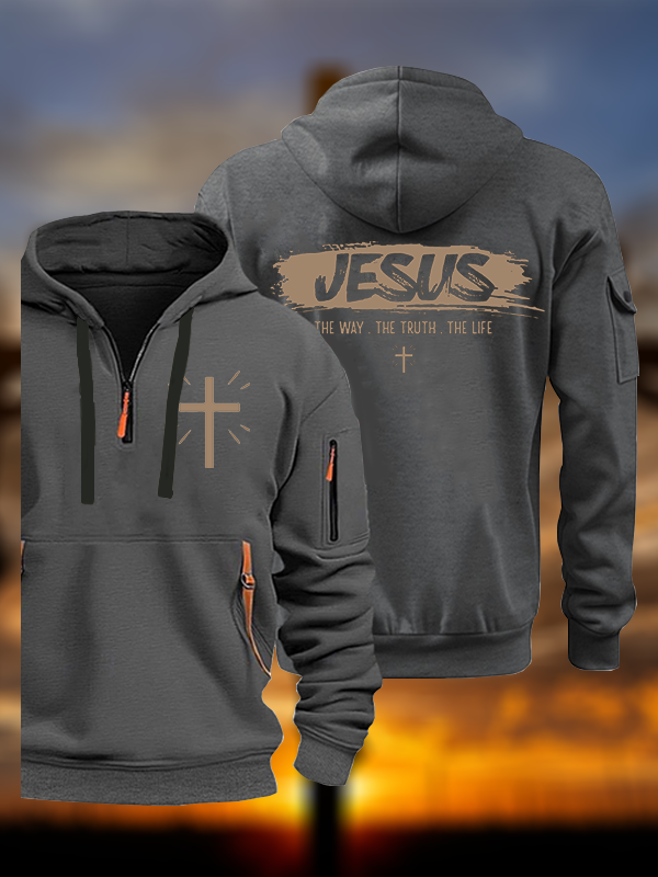 Jesus The Way The Truth The Life Jesus God Christian Zipper Hoodies
