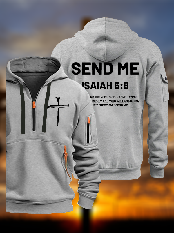 Send Me Jesus God Christian Zipper Hoodies
