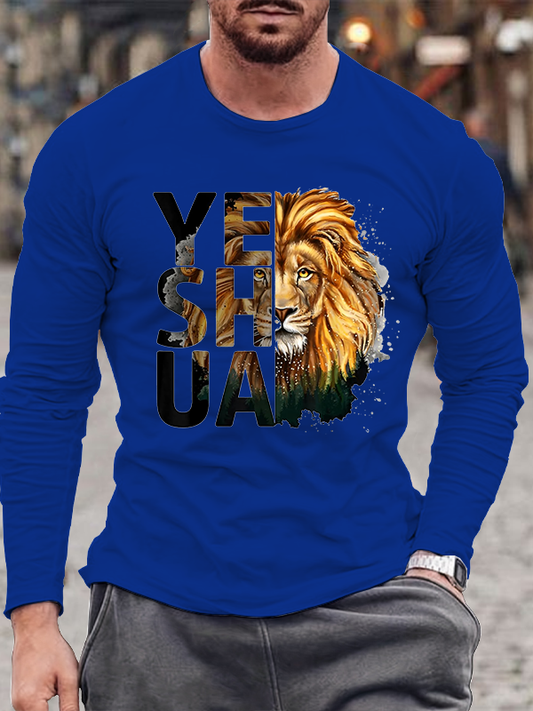 Yeshua Lion Long Sleeve T-Shirt