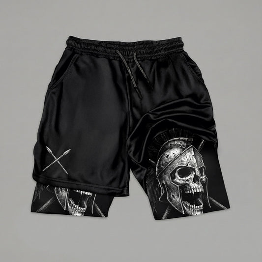 Thermopylae Final Stand Gym Shorts Breathable Mesh Fabric 11530