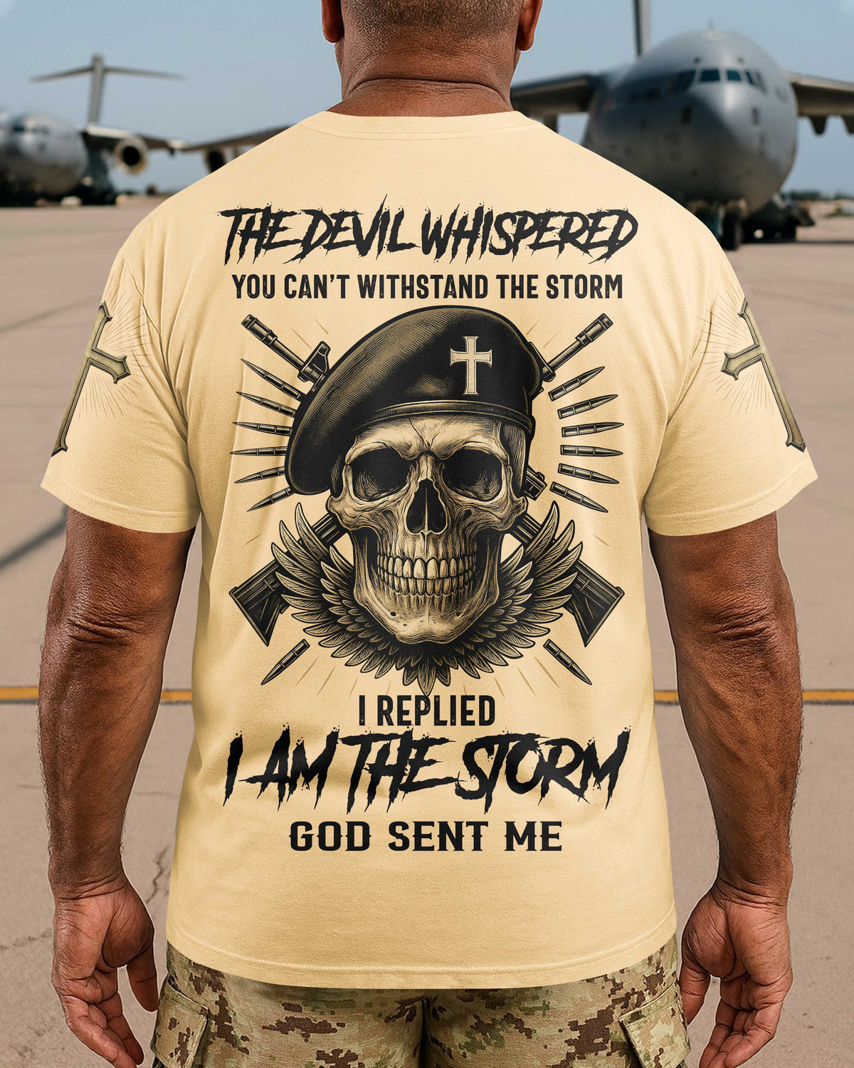 The Devil Whispered You Can’t Withstand The Storm T-Shirt