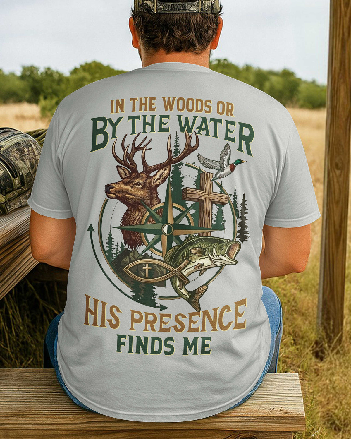 In The Woods Or By The Water T-Shirt