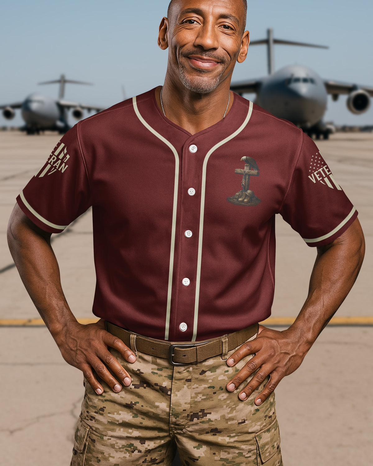 Veteran By Duty Christian By Choice Jersey