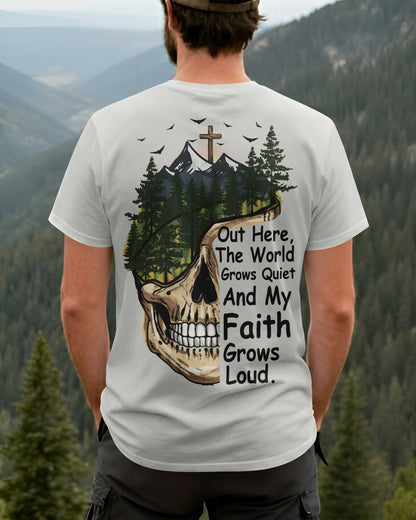 Out Here The World Grows Quiet T-Shirt