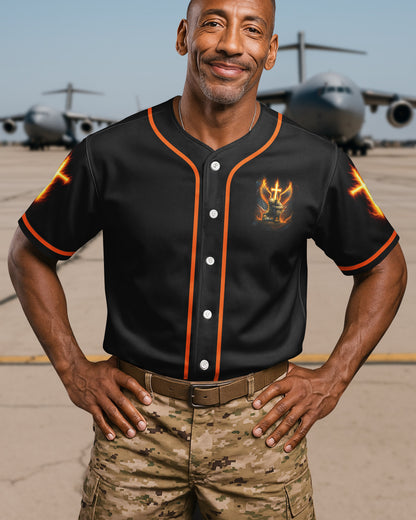 Under God's Command I Served By His Grace I Stand Jersey