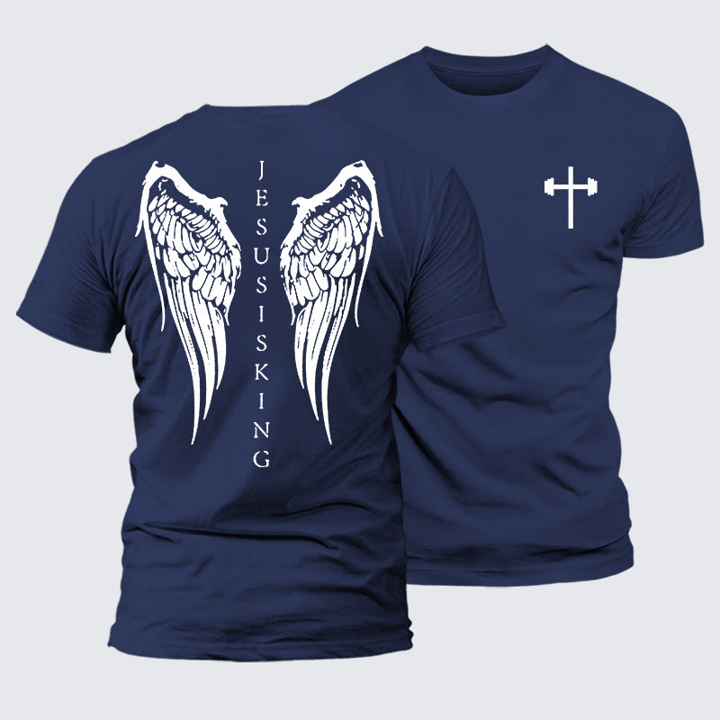 Luxe Mercerized Cotton Tee - Jesus Is King
