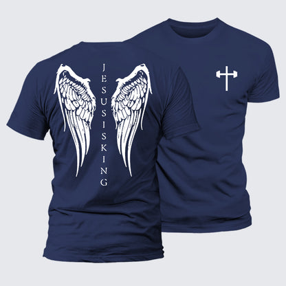 Luxe Mercerized Cotton Tee - Jesus Is King