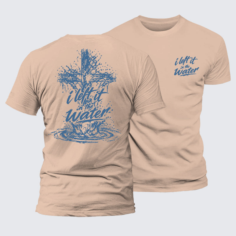 Luxe Mercerized Cotton Tee - I Left It In The Water
