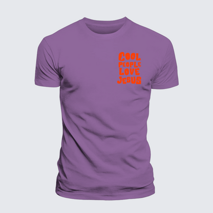 Luxe Mercerized Cotton Tee - Cool People Love Jesus