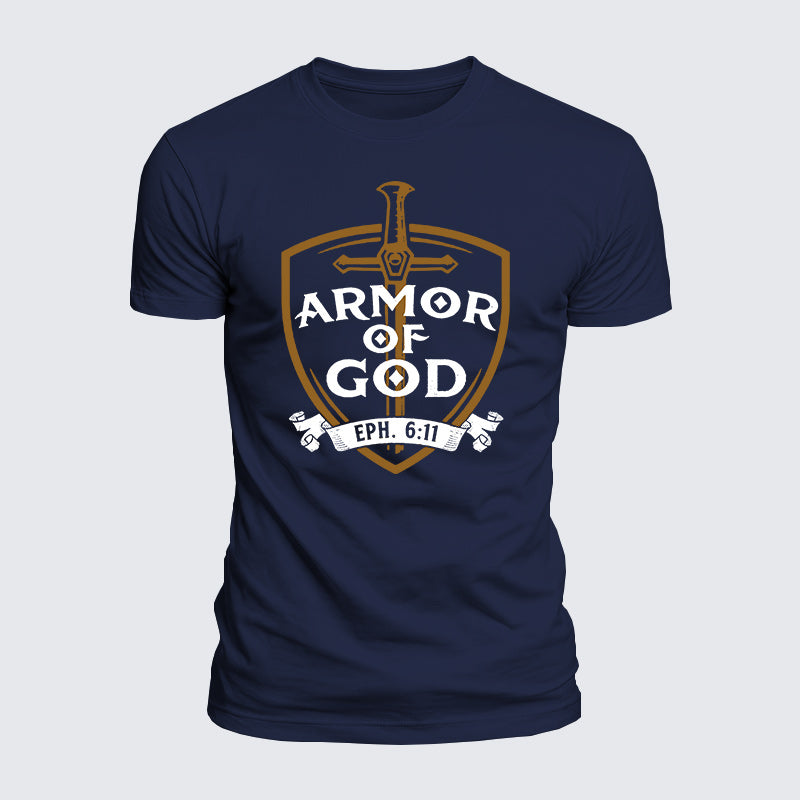 Luxe Mercerized Cotton Tee - Armor Of God