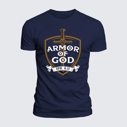 Luxe Mercerized Cotton Tee - Armor Of God