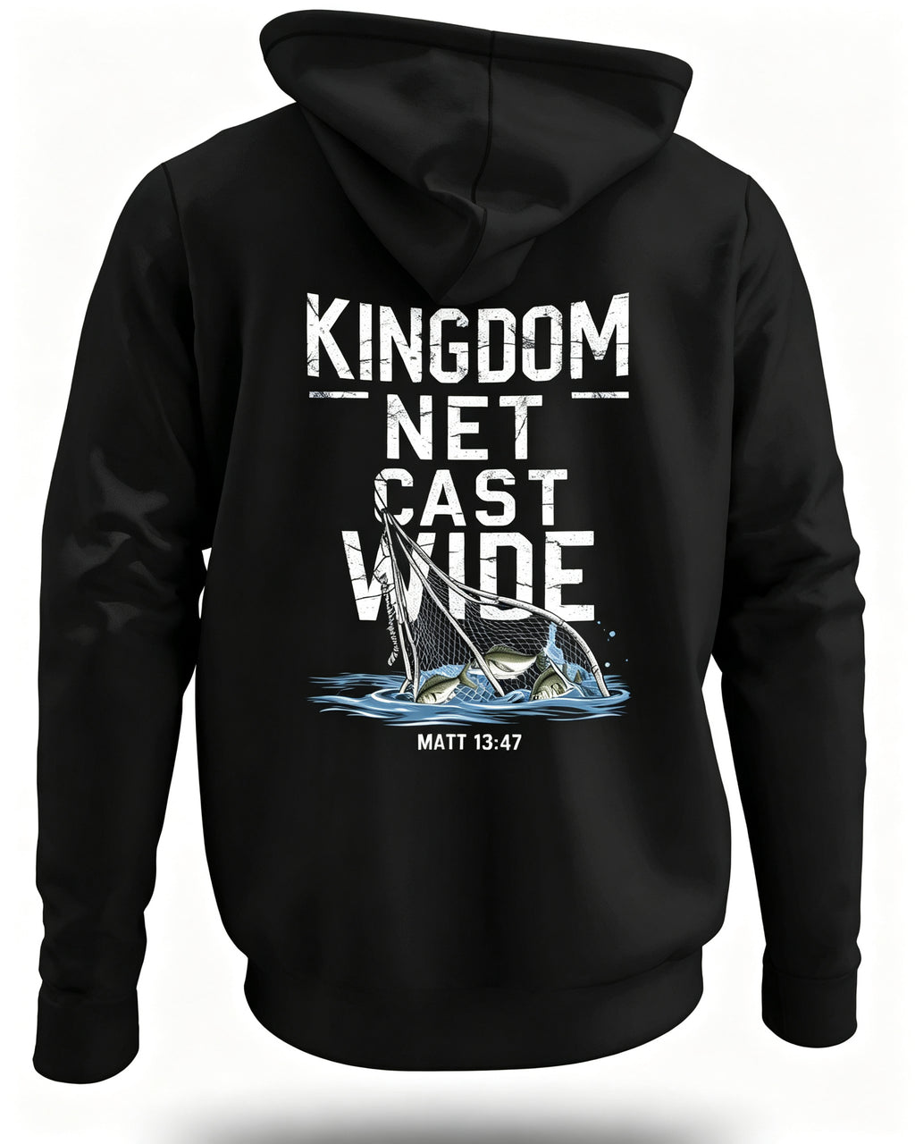 Kingdom Net Cast Wide Hoodie