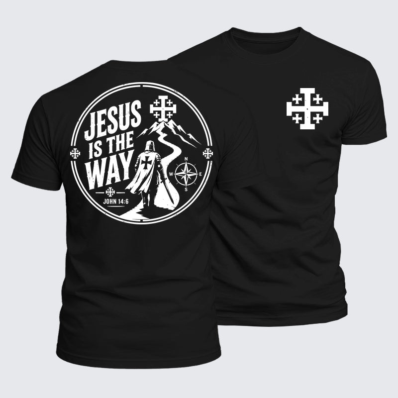 Luxe Mercerized Cotton Tee - Jesus Is the Way