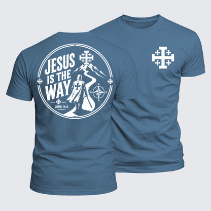 Luxe Mercerized Cotton Tee - Jesus Is the Way