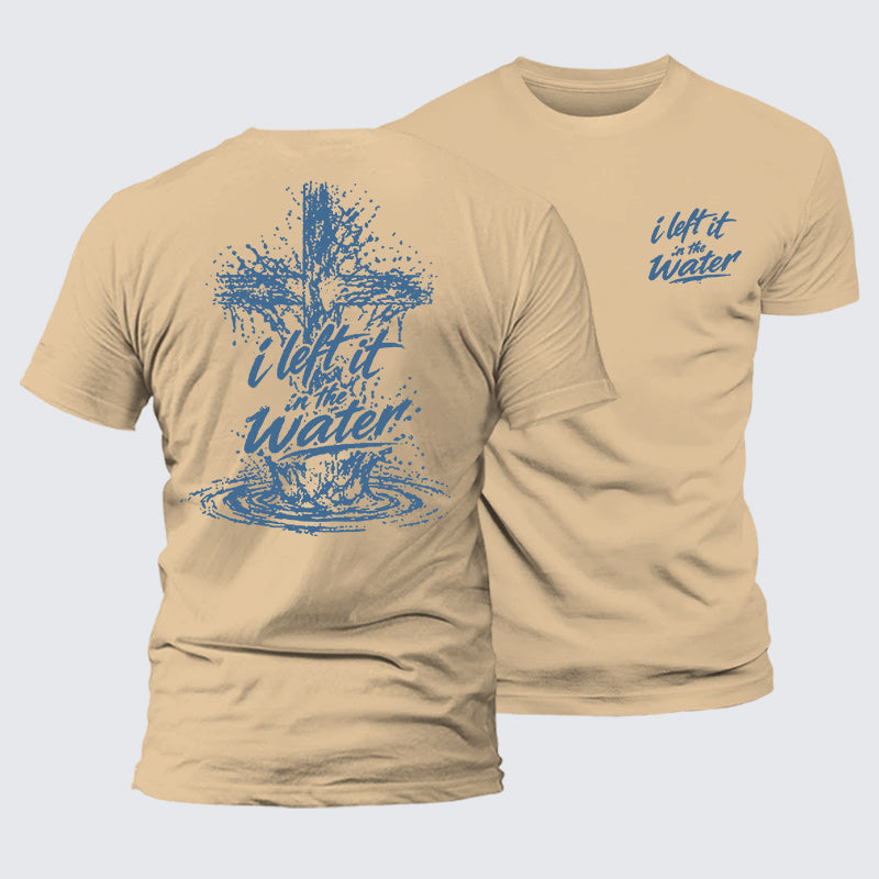 Luxe Mercerized Cotton Tee - I Left It In The Water