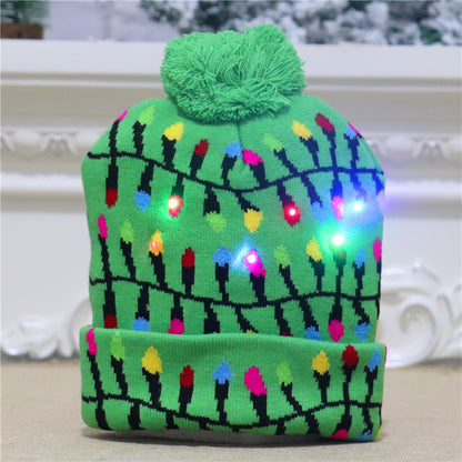 Christmas Party Casual LED Emits Light Christmas Hat