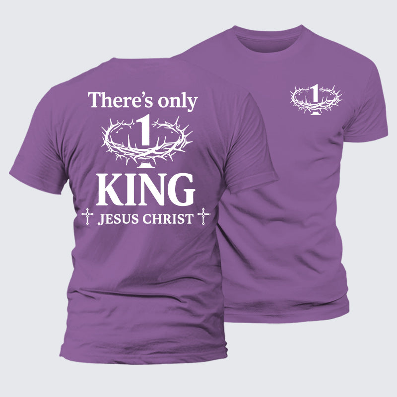 Luxe Mercerized Cotton Tee - There's Only King