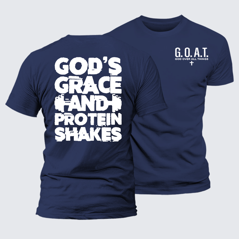 Luxe Mercerized Cotton Tee - Gym Faith
