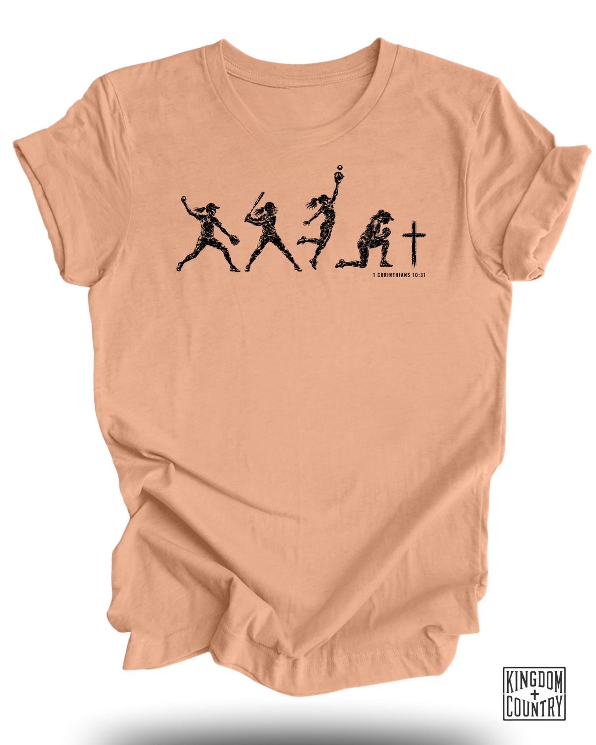 Softball Faith Journey T-Shirt