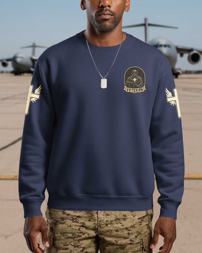 God Took The Strongest Americans All Over Print Sweater
