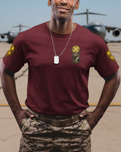A Marine's Duty Never Ends Only His Battlefield Changes T-Shirt