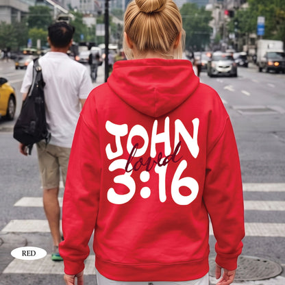 Loved John 3:16 T-Shirt & Hoodie