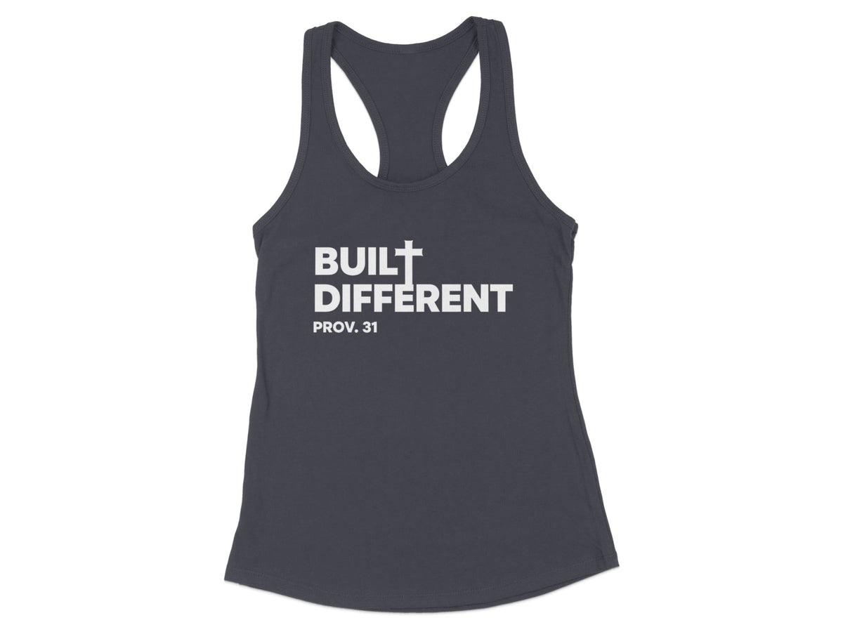 Built Different PROV 31 Racerback Tank