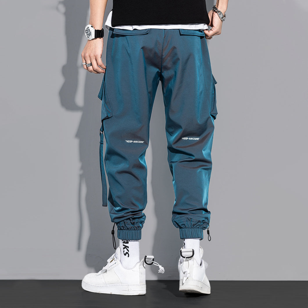 Techwear Thickened Casual Cargo Pants