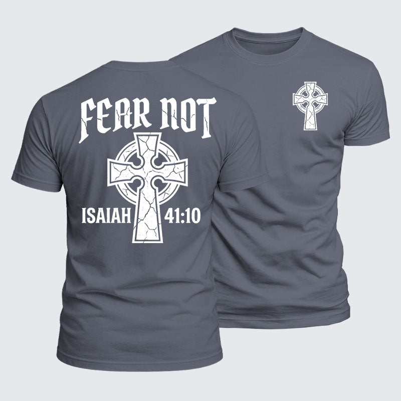 Luxe Mercerized Cotton Tee - Fear Not Isaiah 41:10