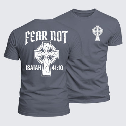 Luxe Mercerized Cotton Tee - Fear Not Isaiah 41:10