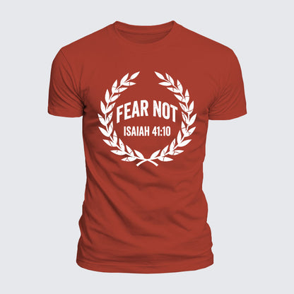 Luxe Mercerized Cotton Tee - Fear Not Isaiah 41:10