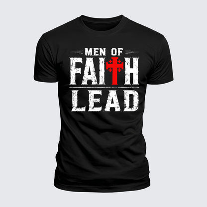Luxe Mercerized Cotton Tee - Men of Faith Lead