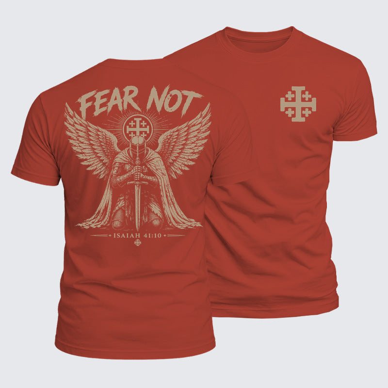 Luxe Mercerized Cotton Tee - Fear Not