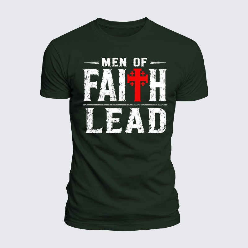 Luxe Mercerized Cotton Tee - Men of Faith Lead