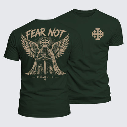 Luxe Mercerized Cotton Tee - Fear Not