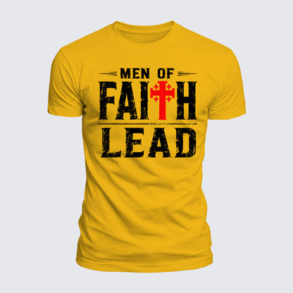 Luxe Mercerized Cotton Tee - Men of Faith Lead