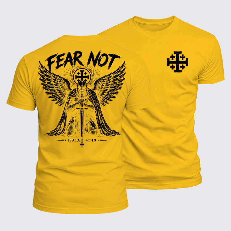 Luxe Mercerized Cotton Tee - Fear Not