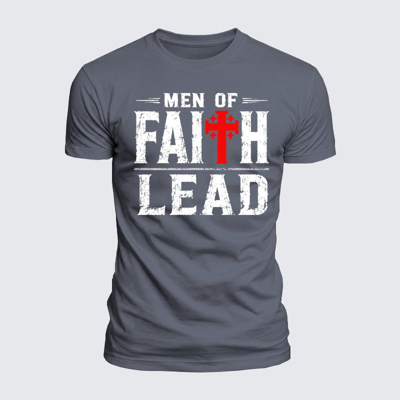 Luxe Mercerized Cotton Tee - Men of Faith Lead
