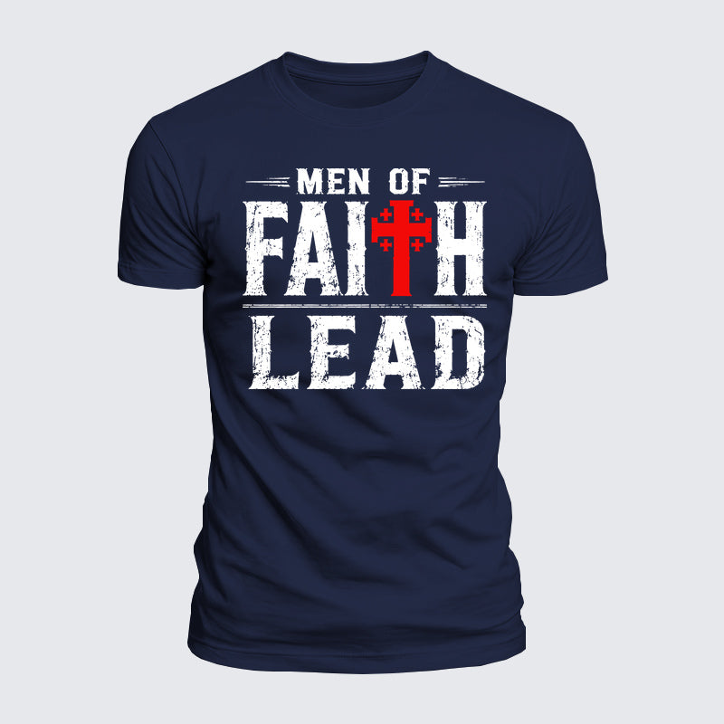 Luxe Mercerized Cotton Tee - Men of Faith Lead
