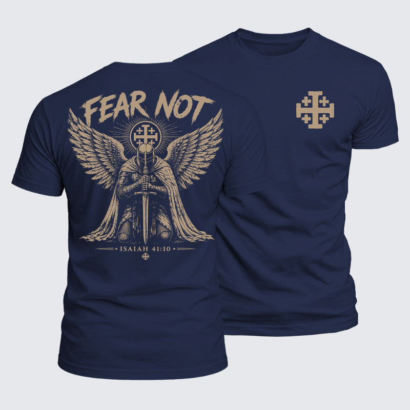 Luxe Mercerized Cotton Tee - Fear Not