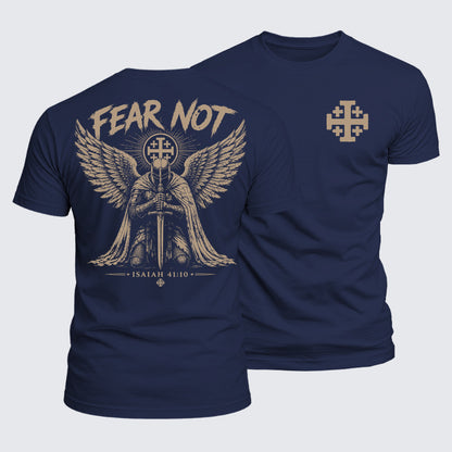 Luxe Mercerized Cotton Tee - Fear Not