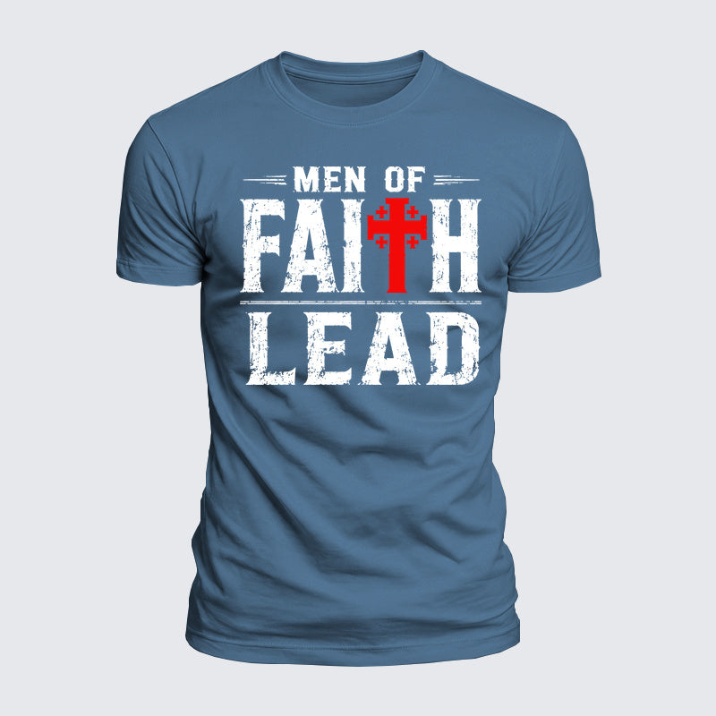 Luxe Mercerized Cotton Tee - Men of Faith Lead
