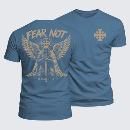 Luxe Mercerized Cotton Tee - Fear Not