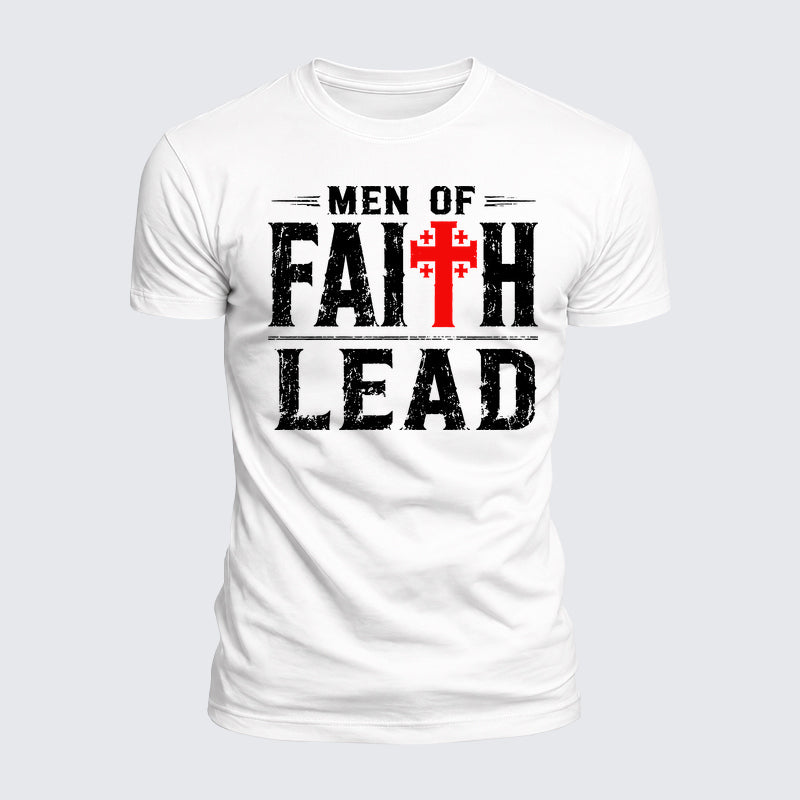 Luxe Mercerized Cotton Tee - Men of Faith Lead