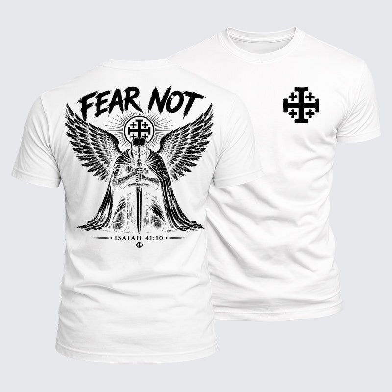 Luxe Mercerized Cotton Tee - Fear Not